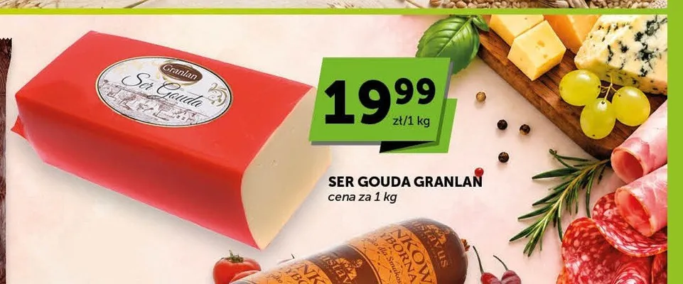 Ser Gouda Granlan promocja w Groszek