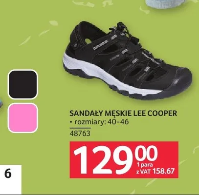 Sandały męskie Lee Cooper promocja w Selgros