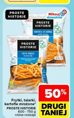 Talarki mrożone Proste Historie promocja w Carrefour Market