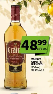 Whisky Grant's Blended promocja w ABC