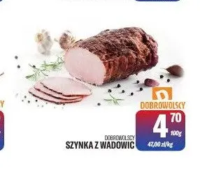 Szynka z Wadowic Dobrowolscy promocja w Tomi Markt