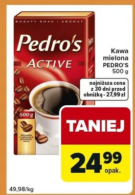 Kawa mielona Active promocja w Carrefour Express