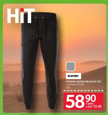 Spodnie męskie Melian Hi-Tec promocja w Selgros
