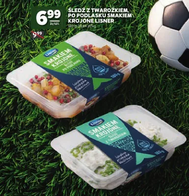 Śledź po podlasku Smakiem Krojone Lisner promocja w Stokrotka