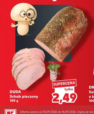 Schab pieczony Duda promocja w Kaufland