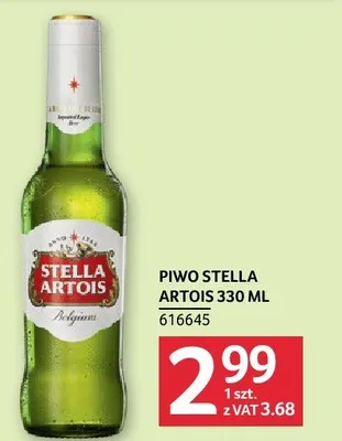 Piwo Stella Artois 616645 promocja w Selgros