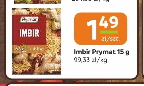 Imbir Prymat promocja w Społem Częstochowa