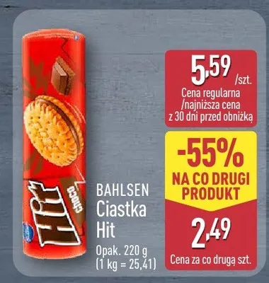 Ciastka Hit promocja w Aldi