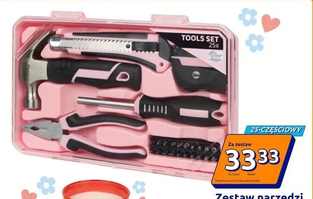 Zestaw narzędzi Action promocja w Action