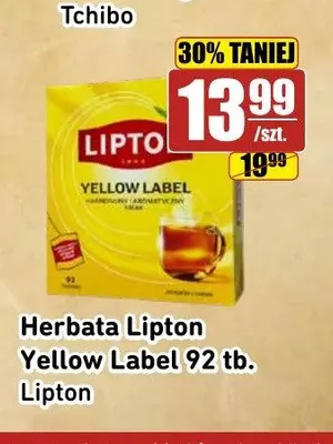 Herbata czarna Lipton Yellow Label 92-pak promocja w API Market