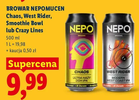 Piwo kraftowe West Rider promocja w Lidl