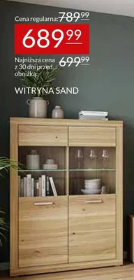 Witryna Sand promocja w Abra Meble