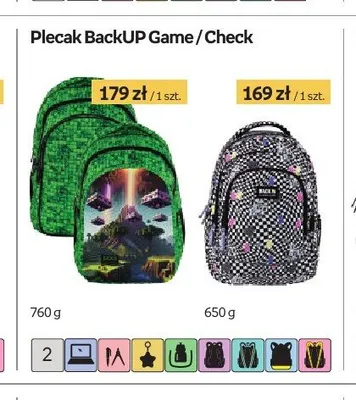 Plecak BackUP Check promocja w Empik