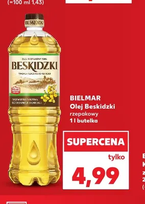 Olej rzepakowy Beskidzki Bielmar promocja w Kaufland