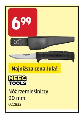 Nóż rzemieślniczy 90 mm Meec Tools promocja w Jula