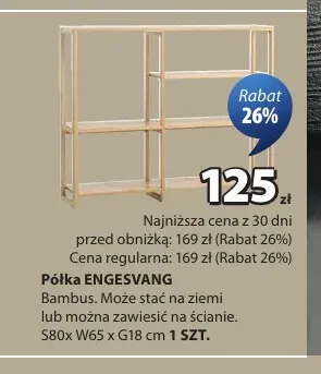 Półka Engesvang promocja w Jysk