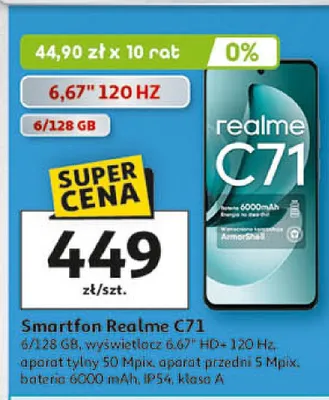 Smartfon C71 promocja w Auchan