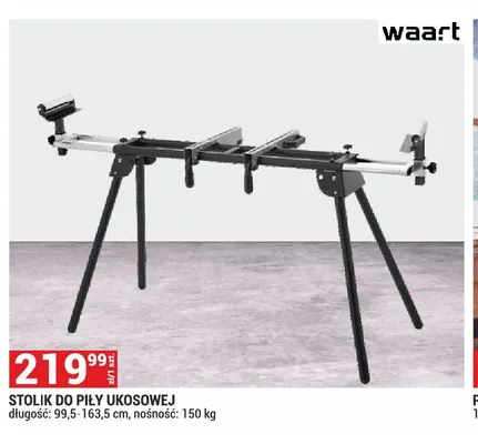Stolik do piły ukosowej Waart promocja w Merkury Market
