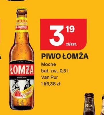 Piwo Łomża Mocne promocja w Chorten