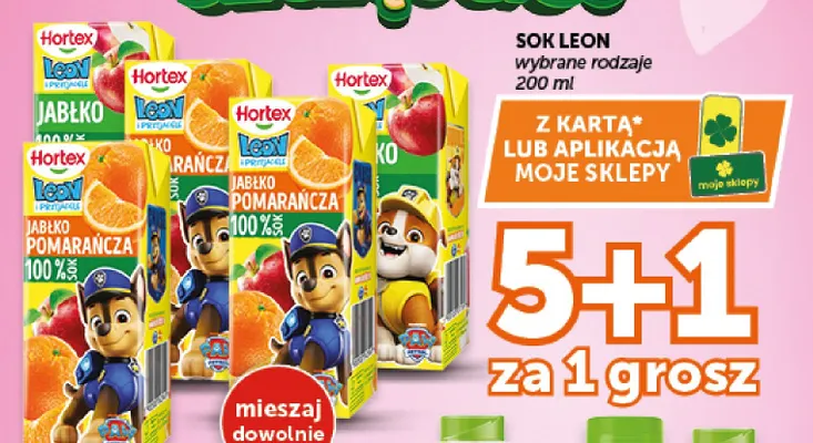 Sok Leon Hortex promocja w Euro Sklep