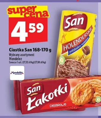 Ciastka San Holenderskie promocja w TOPAZ