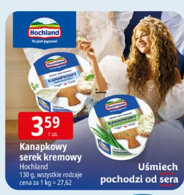 Serek kremowy kanapkowy promocja w Leclerc