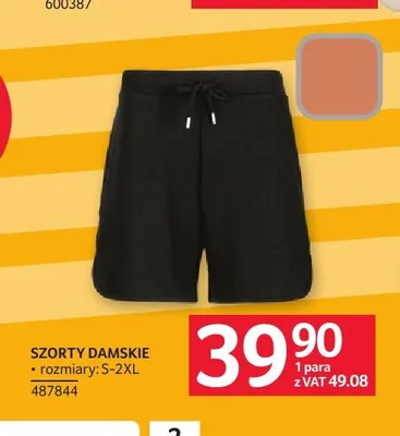Szorty damskie promocja w Selgros