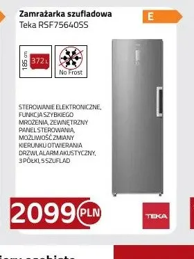 Zamrażarka szufladowa Teka RSF75640SS promocja w kakto.pl