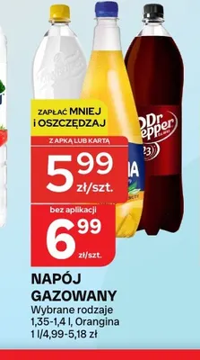 Napój gazowany Orangina Zero promocja w Chorten