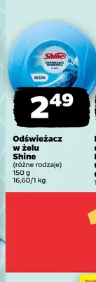 Odświeżacz w żelu Shine promocja w Netto