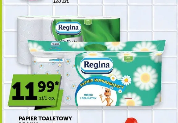 Papier toaletowy Regina Rumiankowy promocja w Euro Sklep