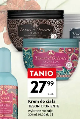 Krem do ciała wybrane rodzaje promocja w Intermarche