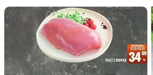 Filet z indyka promocja w Tomi Markt