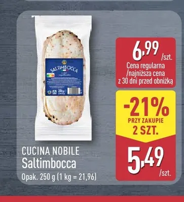 Saltimbocca Cucina Nobile promocja w Aldi