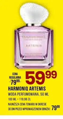 Woda perfumowana Harmoniq Artemis promocja w Drogerie Natura