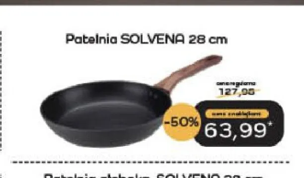 Patelnia Solvena 28 cm Galicja promocja w Delikatesy Centrum
