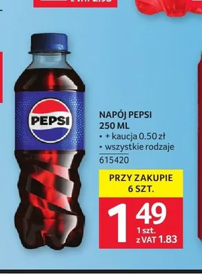 Napój Pepsi promocja w Selgros