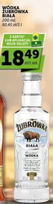Wódka Żubrówka Biała promocja w ABC