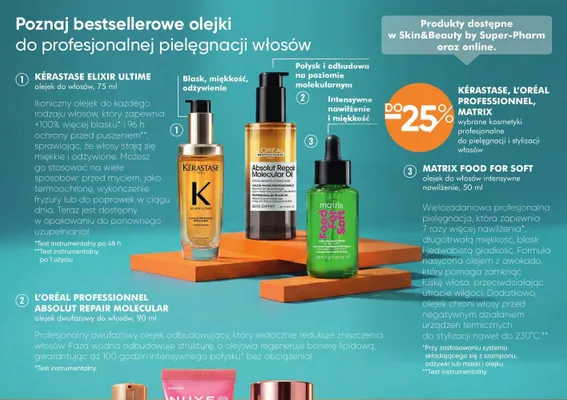 Olejek do włosów Matrix Food For Soft promocja w Super-Pharm