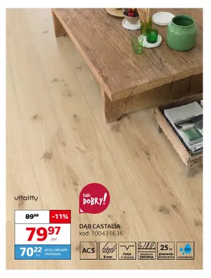 Panele podłogowe Dąb Castalia Vitality promocja w Komfort