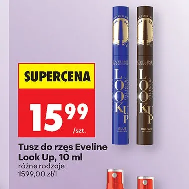 Tusz do rzęs Eveline Look Up 10ml promocja w Biedronka