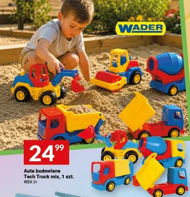 Auta budowlane Wader Tech Truck promocja w Twój Market