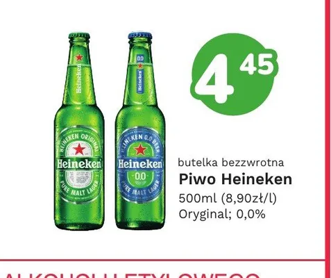 Piwo bezalkoholowe Heineken promocja w Limonka