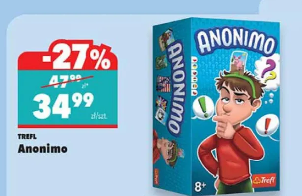 Gra Anonimo promocja w Biedronka