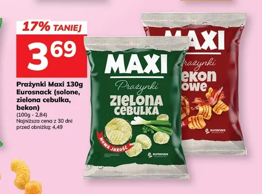 Prażynki Maxi bekon promocja w Hitpol