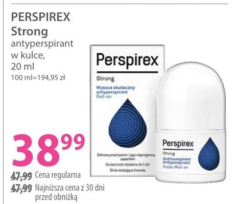 Antyperspirant w kulce Strong promocja w Hebe