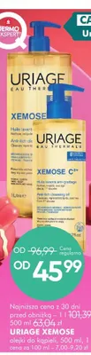 Olejek do kąpieli Uriage Xemose promocja w Super-Pharm