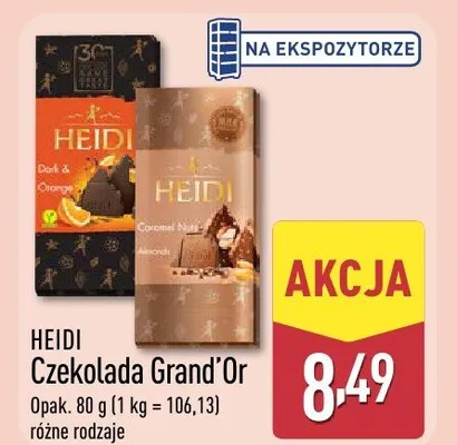 Czekolada Grand'Or Caramel Nuts promocja w Aldi