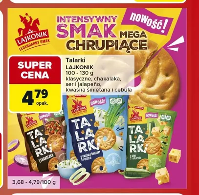 Talarki Lajkonik ser i jalapeño promocja w Carrefour Market
