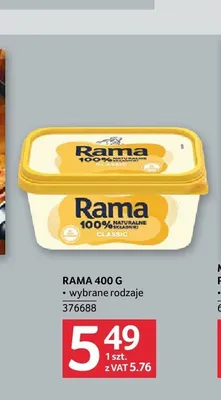 Margarina Rama promocja w Selgros